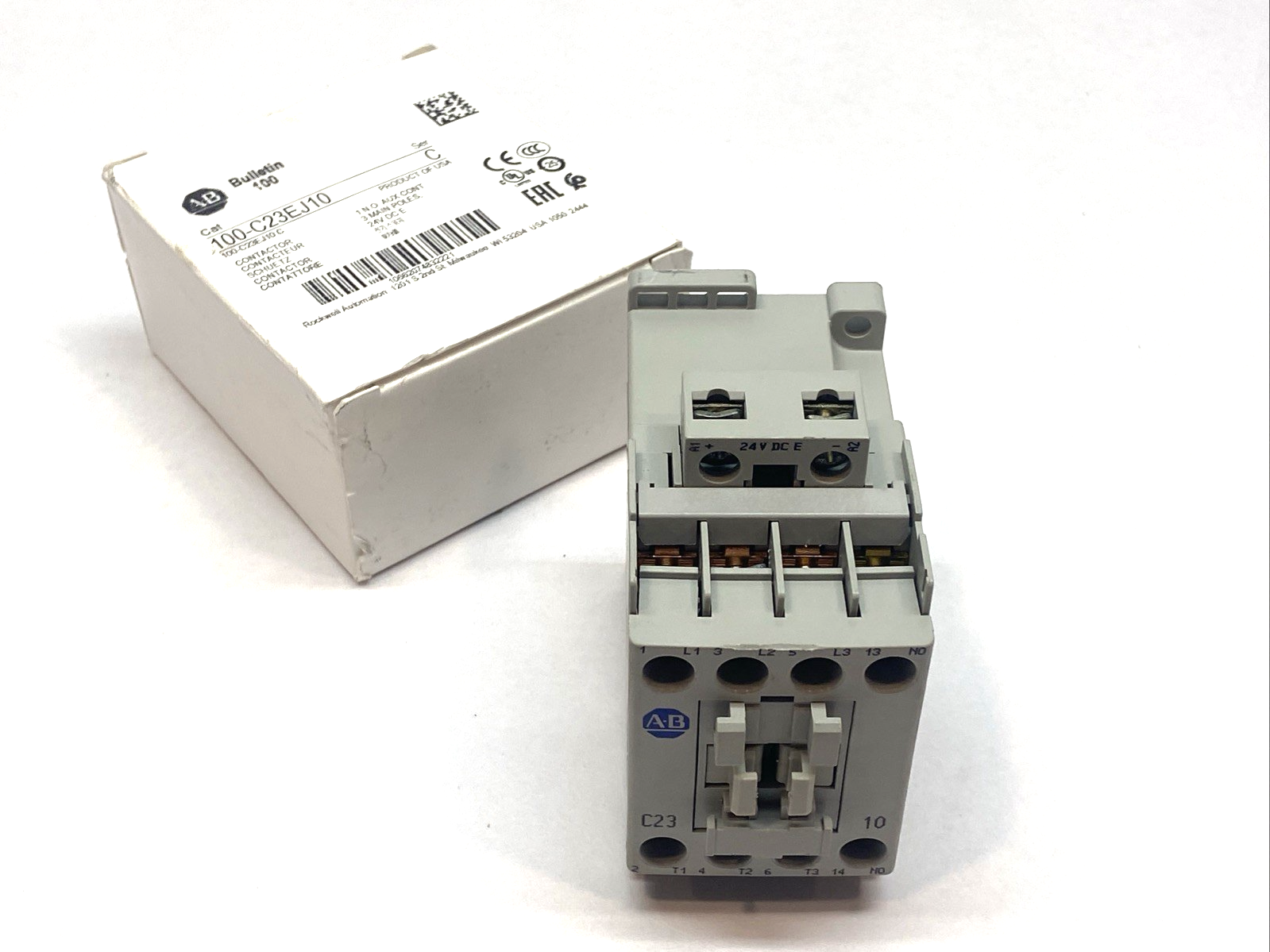 Allen Bradley 100-C23EJ10 Ser. C Contactor 24V DC 3P - Maverick Industrial Sales