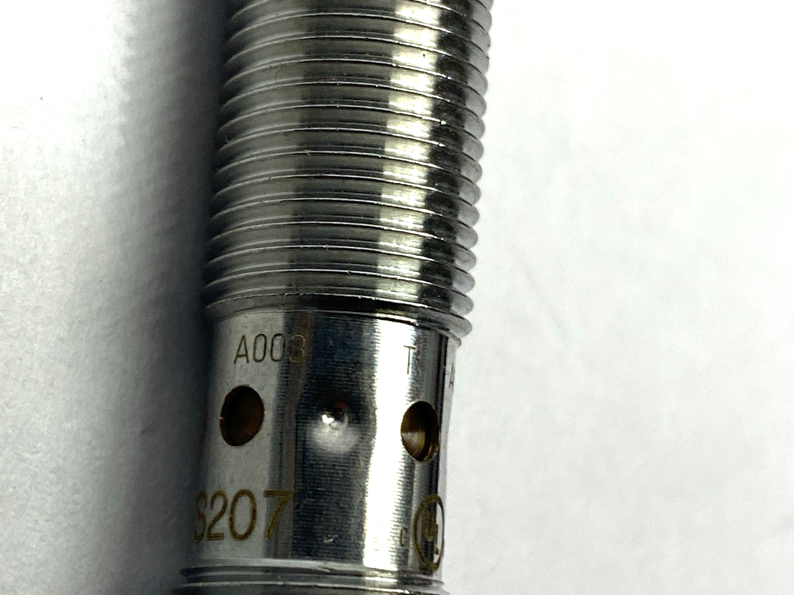 ifm IFS207 Inductive Proximity Sensor M12 IFB3007-APKG/US-104 MISSING HEX NUTS - Maverick Industrial Sales