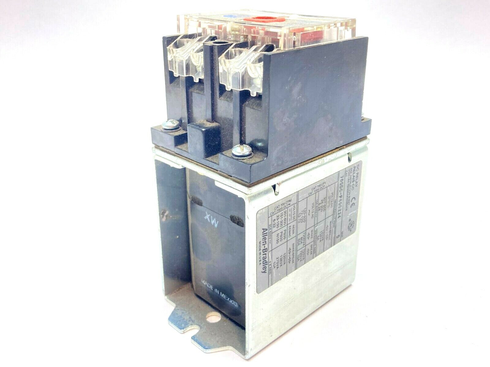 Allen Bradley 700DC-P400Z24 Ser D NEMA Heavy-Duty Industrial Relay - Maverick Industrial Sales