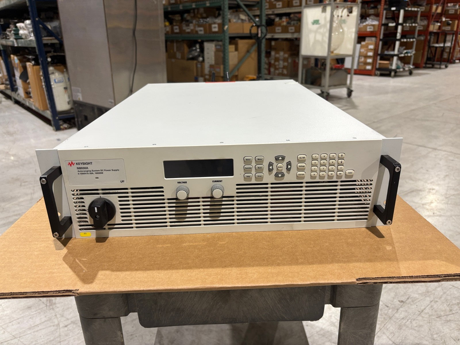 N8930A | Keysight Autoranging System DC Power Supply, 0-1000V/0-30A, 10000W - Used - Maverick Industrial Sales