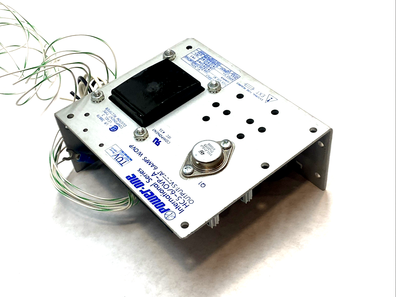 HC5‑6/OVP‑A | Power‑One 5V 6A Linear Regulated Power Supply With OVP - Used - Maverick Industrial Sales