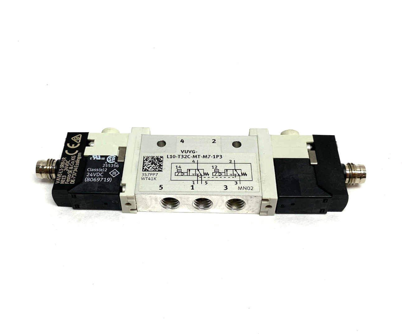 VUVG-L14-T32C-MT-G18-1P3 | Festo Solenoid Valve 2x3/2, closed, Monostable 574368 - Used - Maverick Industrial Sales