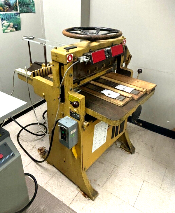 The Challenge Machinery Co. Model HA Paper Cutter, Size 265, Commercial Cutter - Maverick Industrial Sales