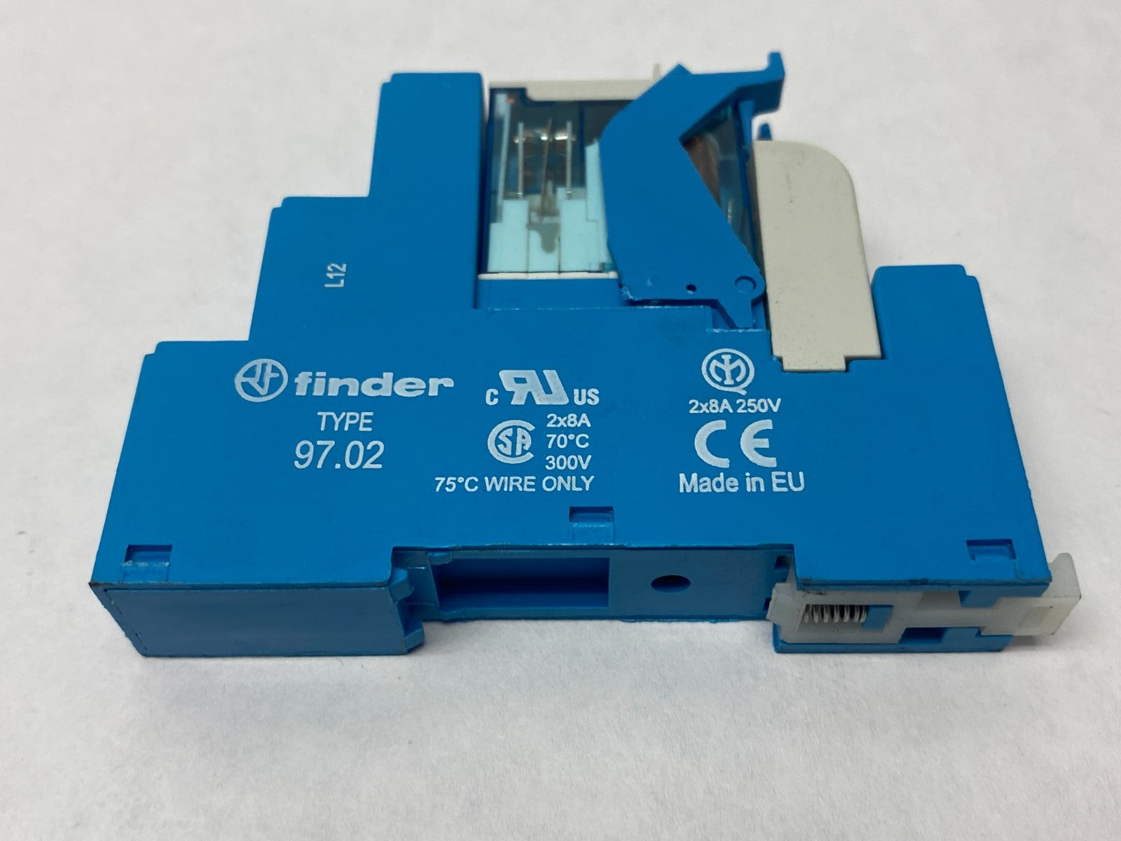 Finder 46.52.9.024.0040 Gen Purpose Relay 99.02.9.024.99 Indicator & 97.02 Base - Maverick Industrial Sales