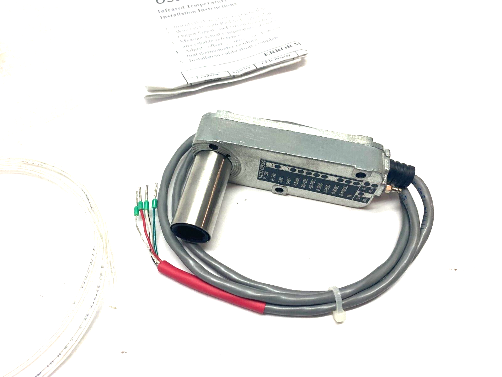 Omega OS35-20-5V-250C-12V Rugged Infrared Temperature Sensor - Maverick Industrial Sales