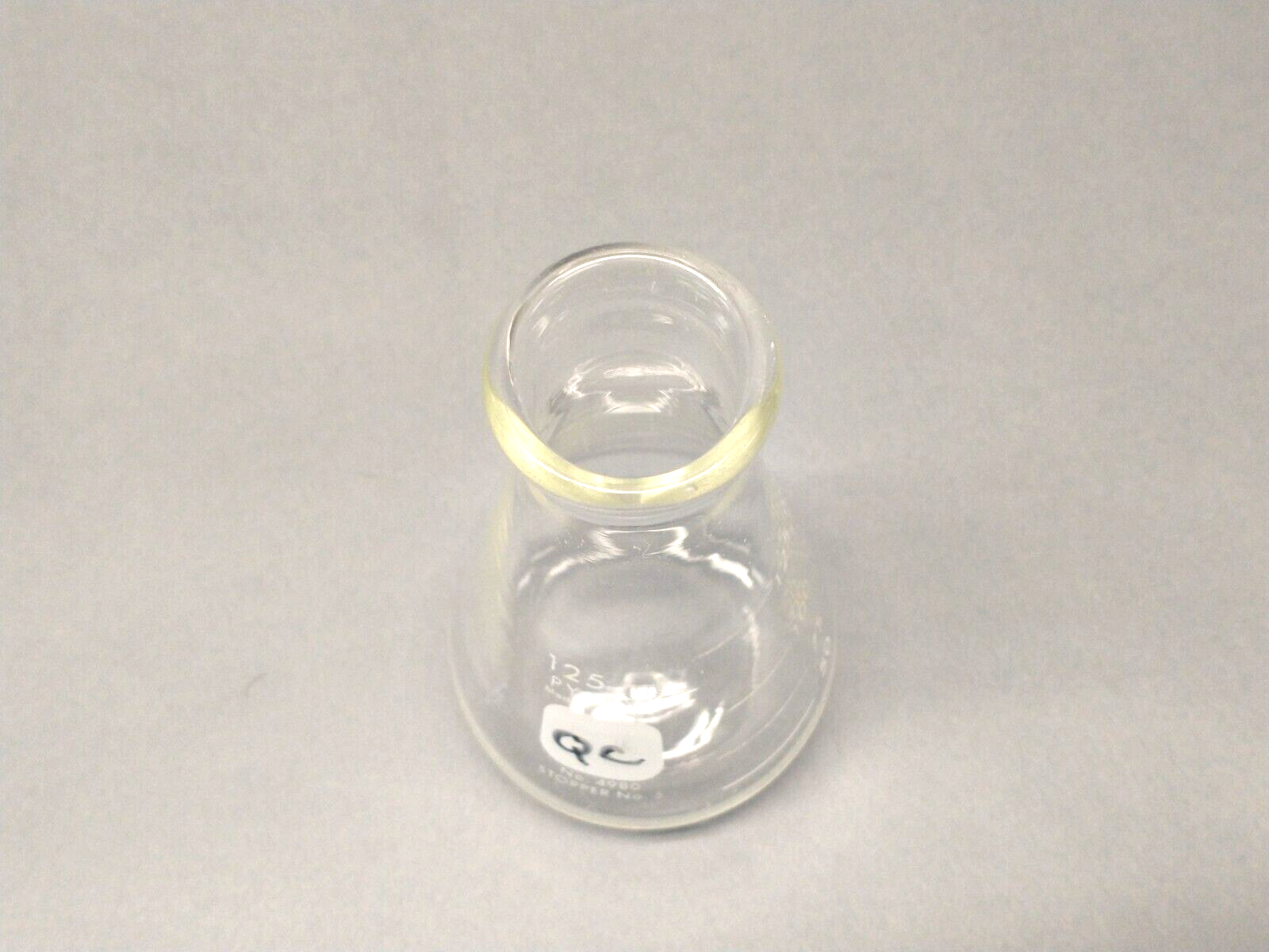 Pyrex 4980-125 Narrow Mouth Graduated Erlenmeyer Flask 125mL 4980 LOT OF 2 - Maverick Industrial Sales