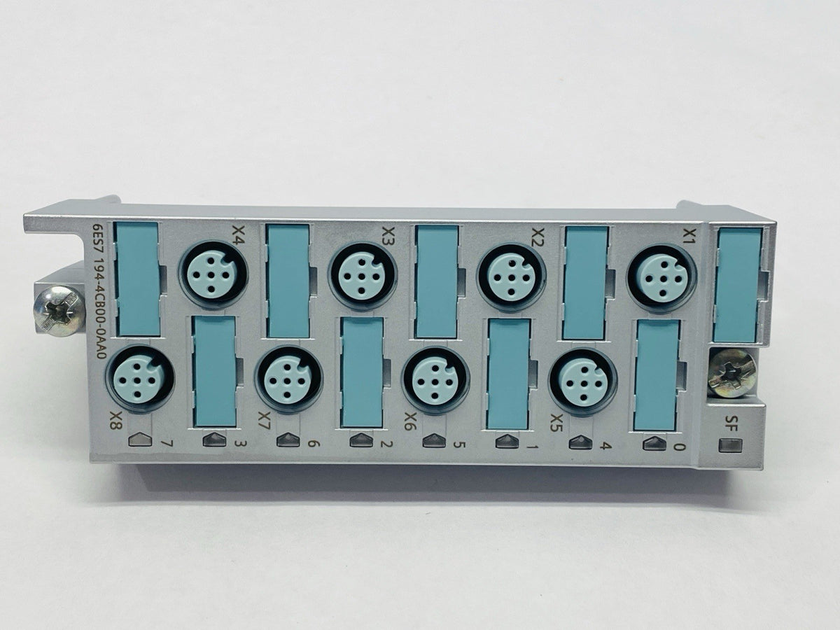 Siemens 6ES7194-4CB00-0AA0 SIMATIC ET 200PRO Connecting Module CM IO 8xM12 - Maverick Industrial Sales