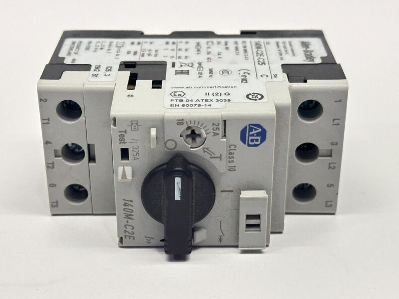 Allen Bradley 140M-C2E-C25 Ser C Motor Protector / Circuit Breaker 18-25A 3P - Maverick Industrial Sales