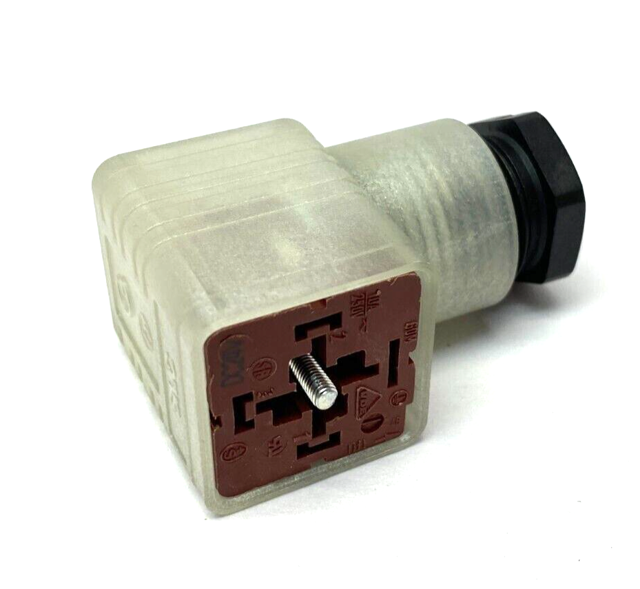 Belden Hirschmann GDM21FA-D24-10D Field Attachable DIN Connector 3-Pin Form A - Maverick Industrial Sales