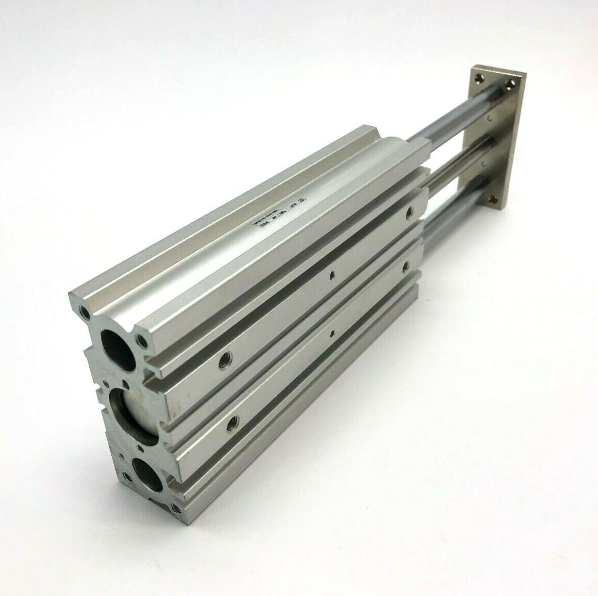 MGPM20TN-100AZ | SMC Compact Guide Slide Bearing Cylinder 20mm Bore 100mm Stroke - Used - Maverick Industrial Sales
