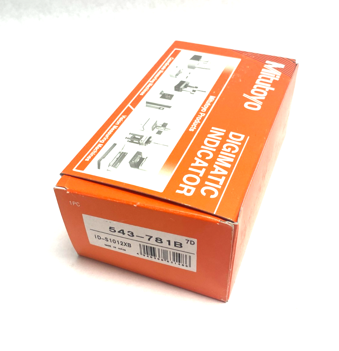 Mitutoyo 543-781B ABSOLUTE Digimatic Indicator ID-S1012XB 12.7mm RangeNO BATTERY - Maverick Industrial Sales