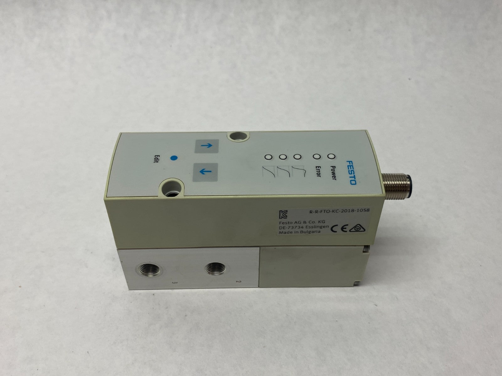 Festo VPPM-6L-L-1-G18-0L6H-V1P Proportional Pressure Control Valve 554043 - Maverick Industrial Sales