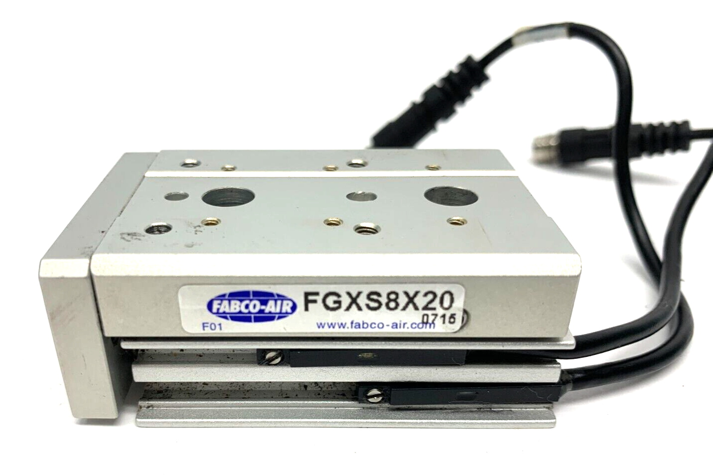Fabco FGXS8X20 FGXS Series Air Slide Table 8mm Bore 20mm Stroke - Maverick Industrial Sales