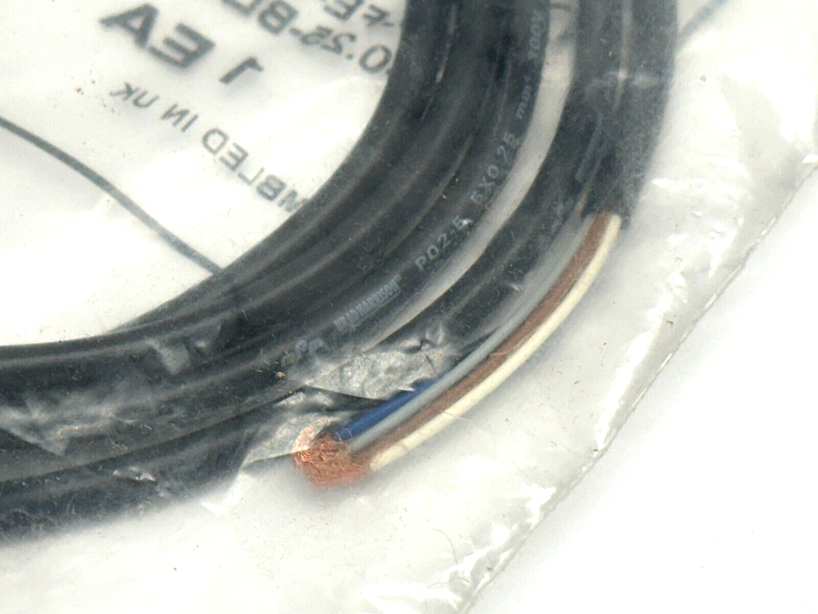 NUMATICS DPS-08-02-ST Cable M6-5P-FE-ST-2M-PUR-0.25-BLACK - Maverick Industrial Sales