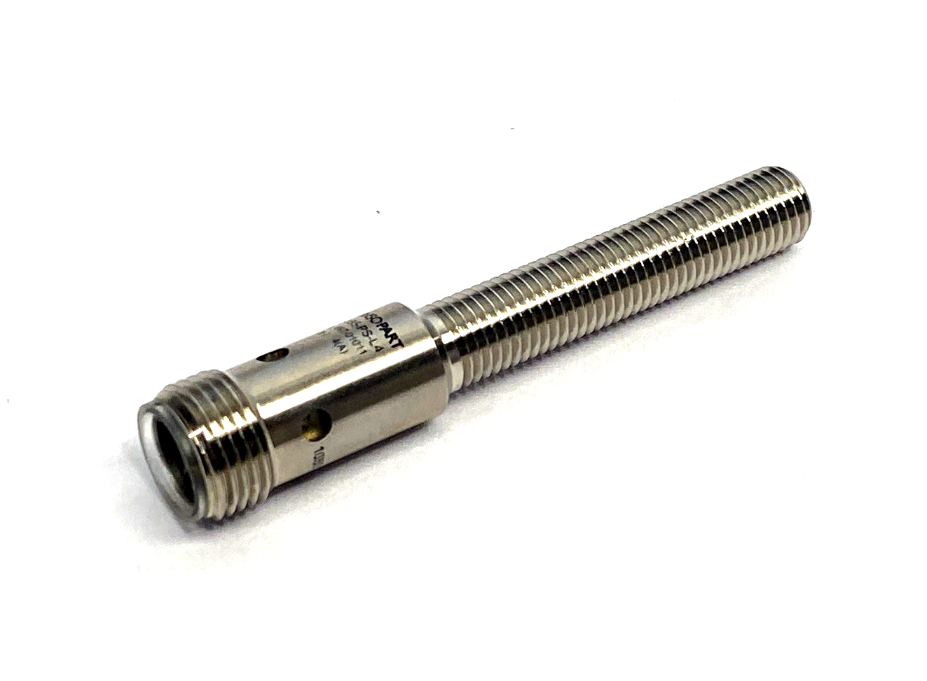 697-01011 | SensoPart Inductive Sensor M8 Body M12 Connector IMT 8-1B5-PS-L4 - New – Open box - Maverick Industrial Sales