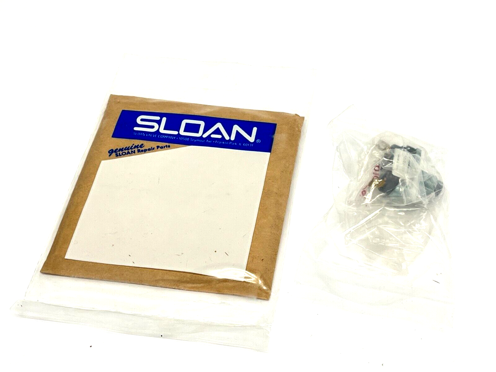 Sloan 3450047 Model 11 CP ESS Incomplete Part Set - Maverick Industrial Sales