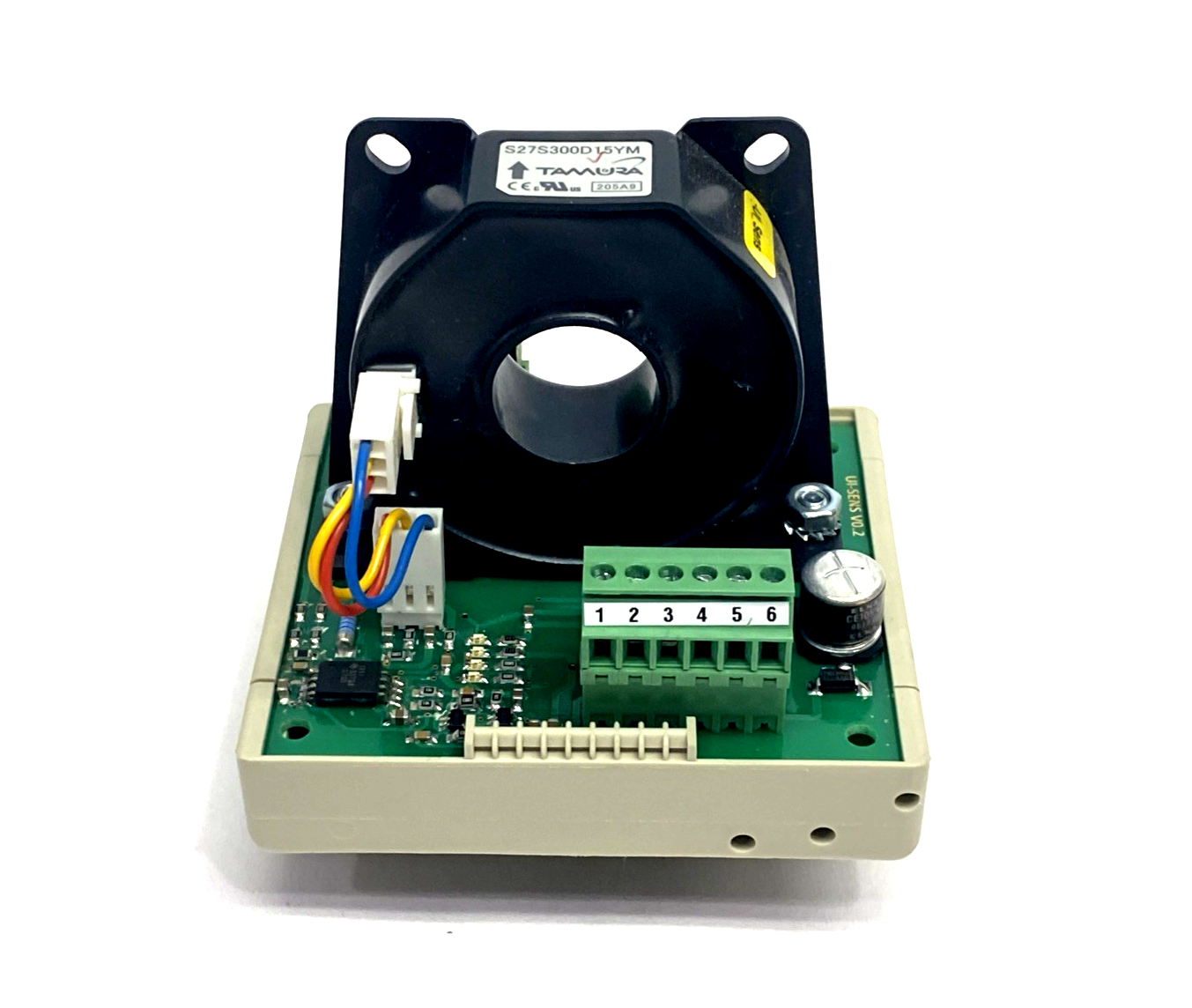Tamura S27S300D15YM Current Sensor Breakout Board 300A AC/DC UI-Sense v0.2 - Maverick Industrial Sales