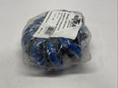 Nitra 3PU14C10 Bonded Coil Tubing Black/Clear Blue/Blue 1/4" OD 3.4ft - Maverick Industrial Sales