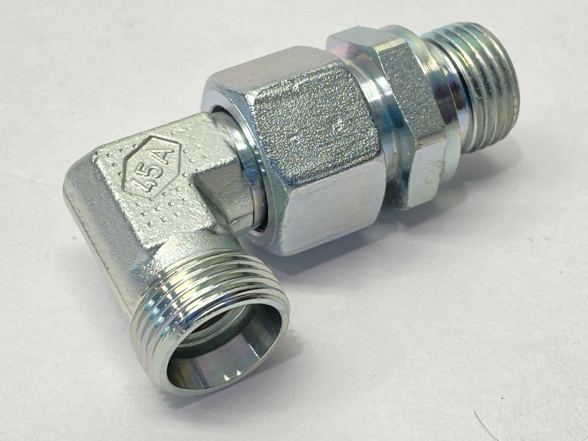 Parker EW10ZLREDCF Ermeto DIN Swivel Adjustable 90 Degree Elbow 10mm - Maverick Industrial Sales