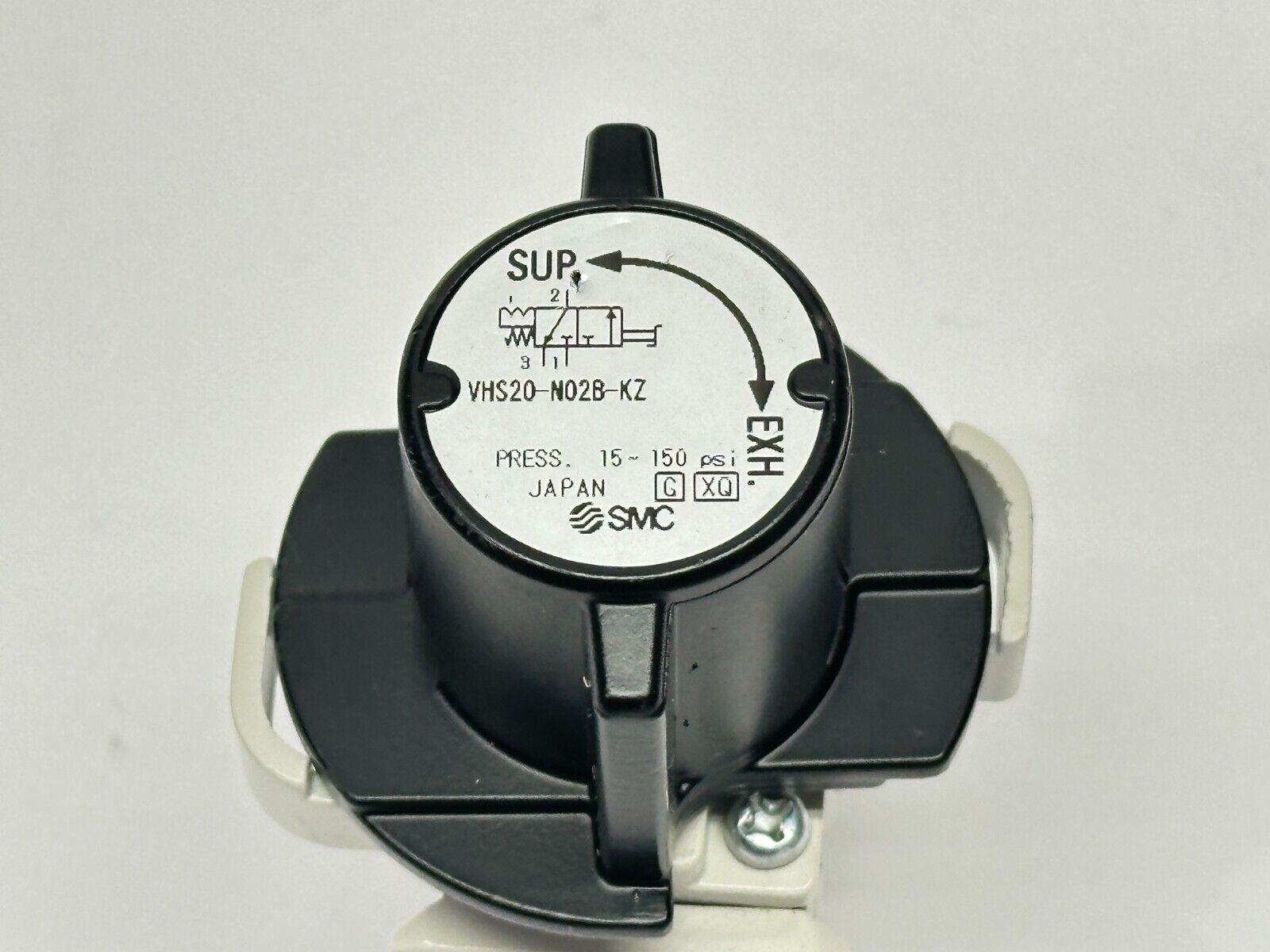 SMC VHS20-N02B-KZ Pneumatic Pressure Release Valve 3-Port 1/4" NPT - Maverick Industrial Sales