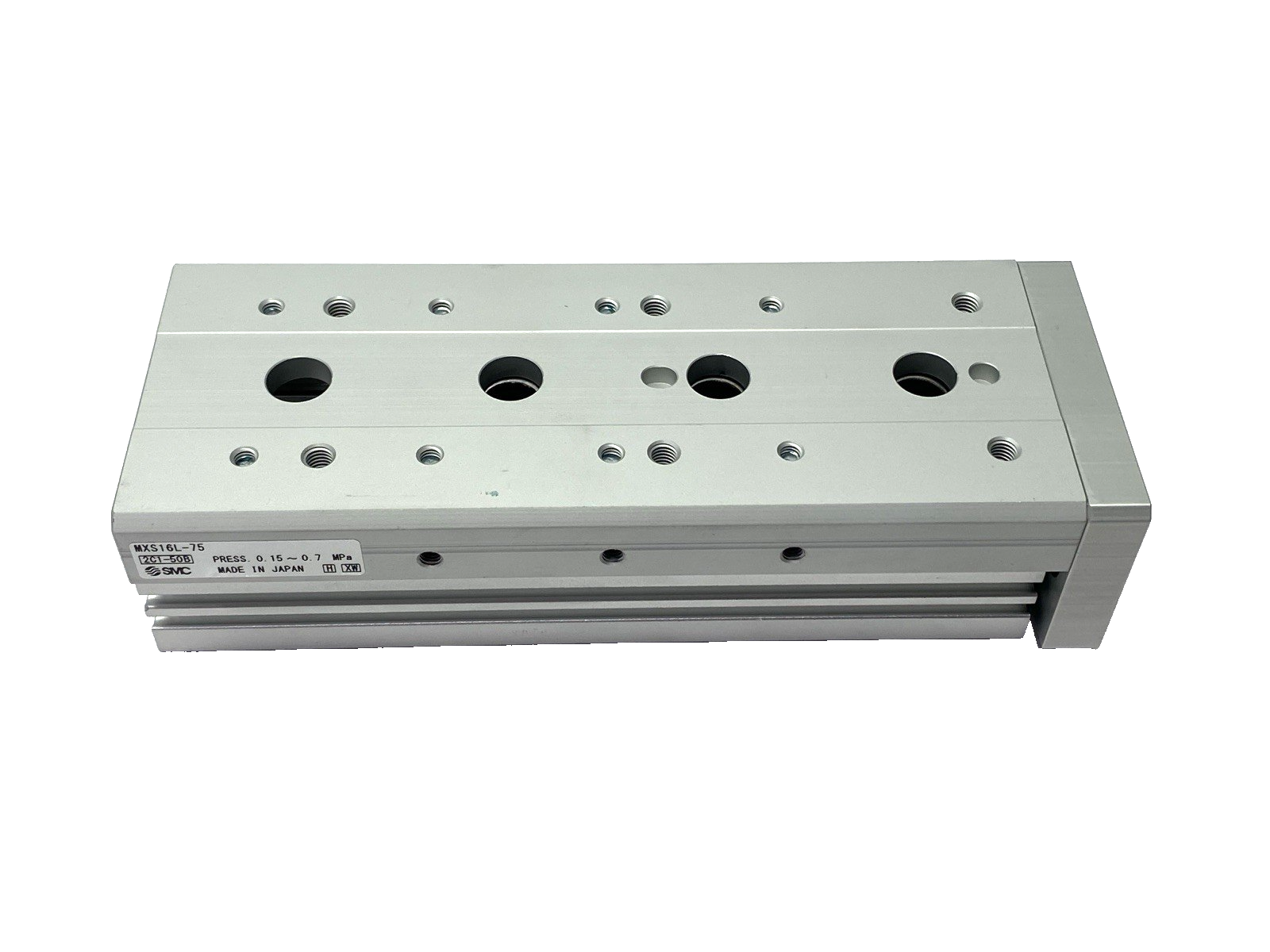 SMC MXS16L-75 Pneumatic Guided Slide Table Cylinder 16mm Bore 75mm Stroke - Maverick Industrial Sales