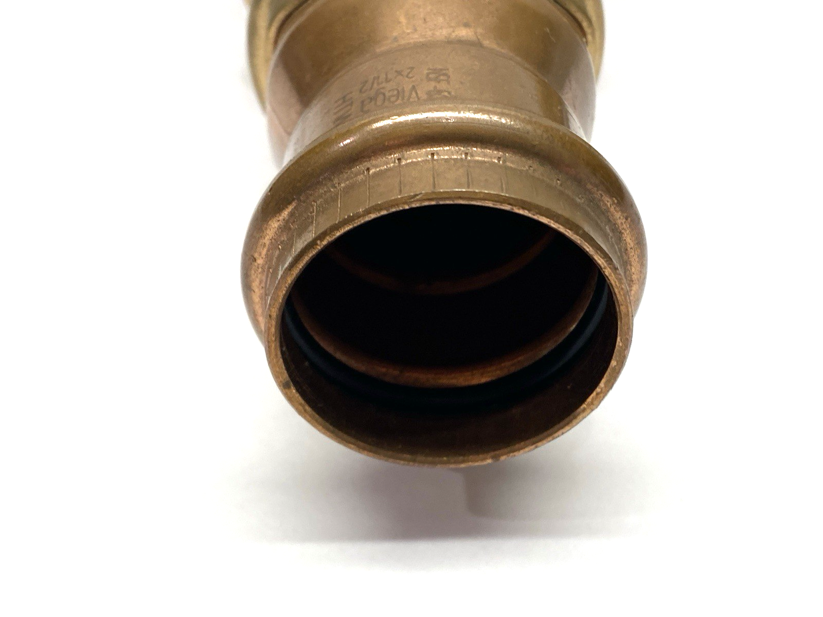 NSF-61 | Viega ProPress Tee Fitting 2-1/2" w/ 2-1/2 x 2" & 2-1/2 x 1-1/2" Reducers - Used - Maverick Industrial Sales