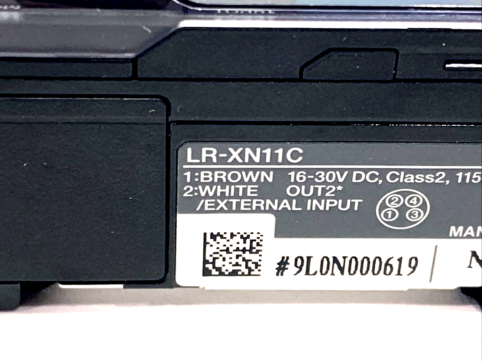 Keyence LR-XN11C Separate Amplifier Model, Amplifier Main Unit M8 Connector Type - Maverick Industrial Sales