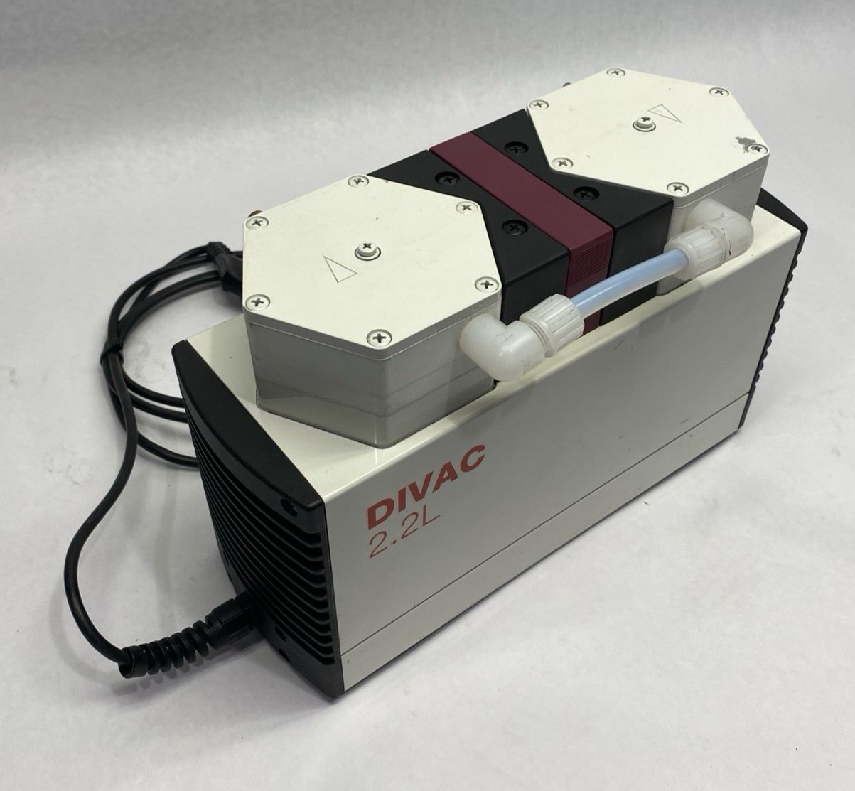 13512 | Leybold DIVAC 2.2L Dual-Stage Diaphragm Vacuum Pump - Used - Maverick Industrial Sales