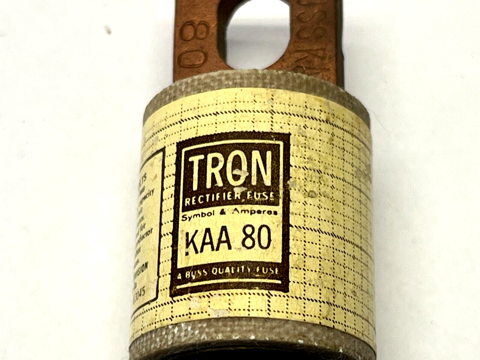 Bussmann KAA-80 Tron Rectifier Fuse 80A 130V - Maverick Industrial Sales