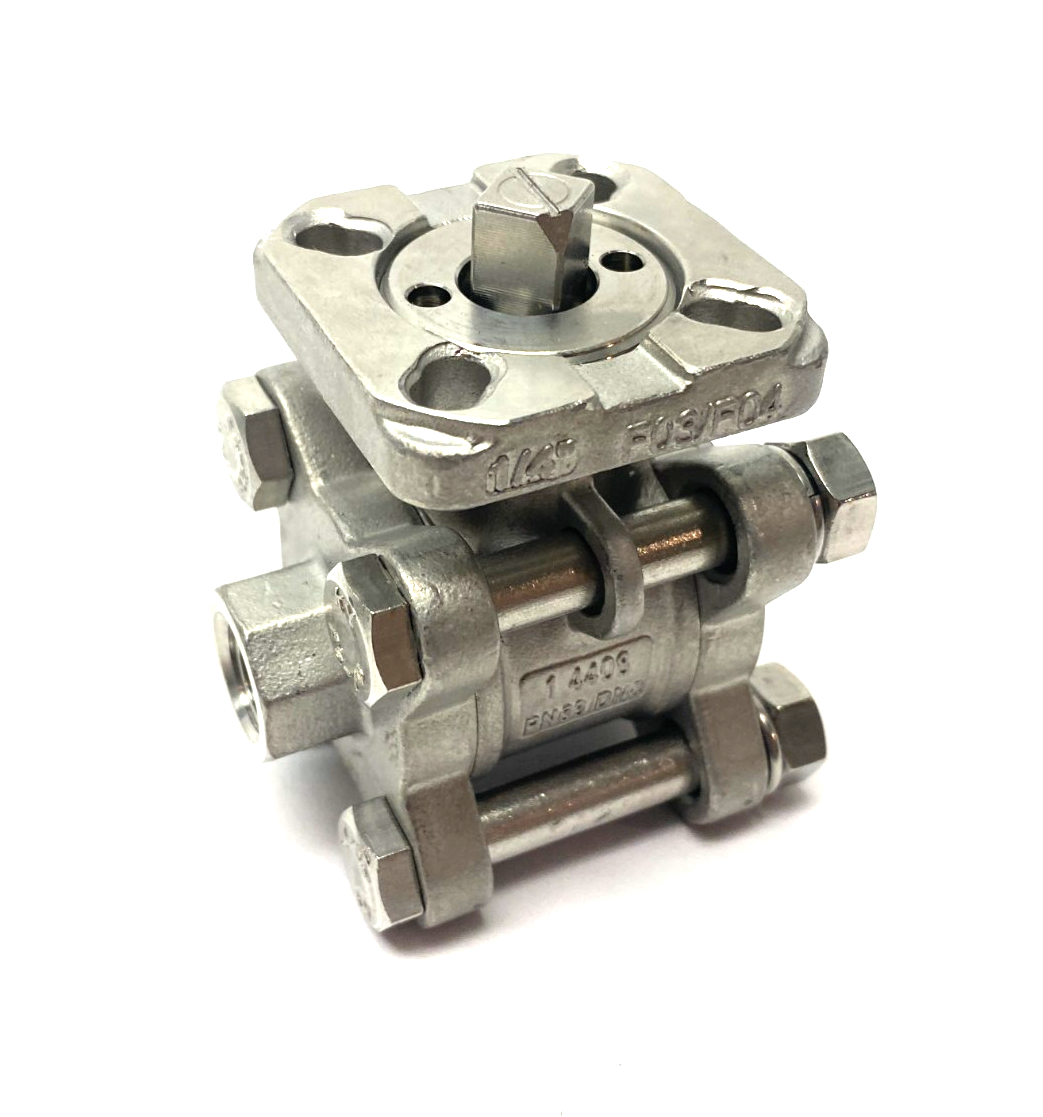 Festo VZBA-1/4"-GG-63-T-22-F0304-V4V4T Mechanical Ball Valve 2-Way 1686625 - Maverick Industrial Sales