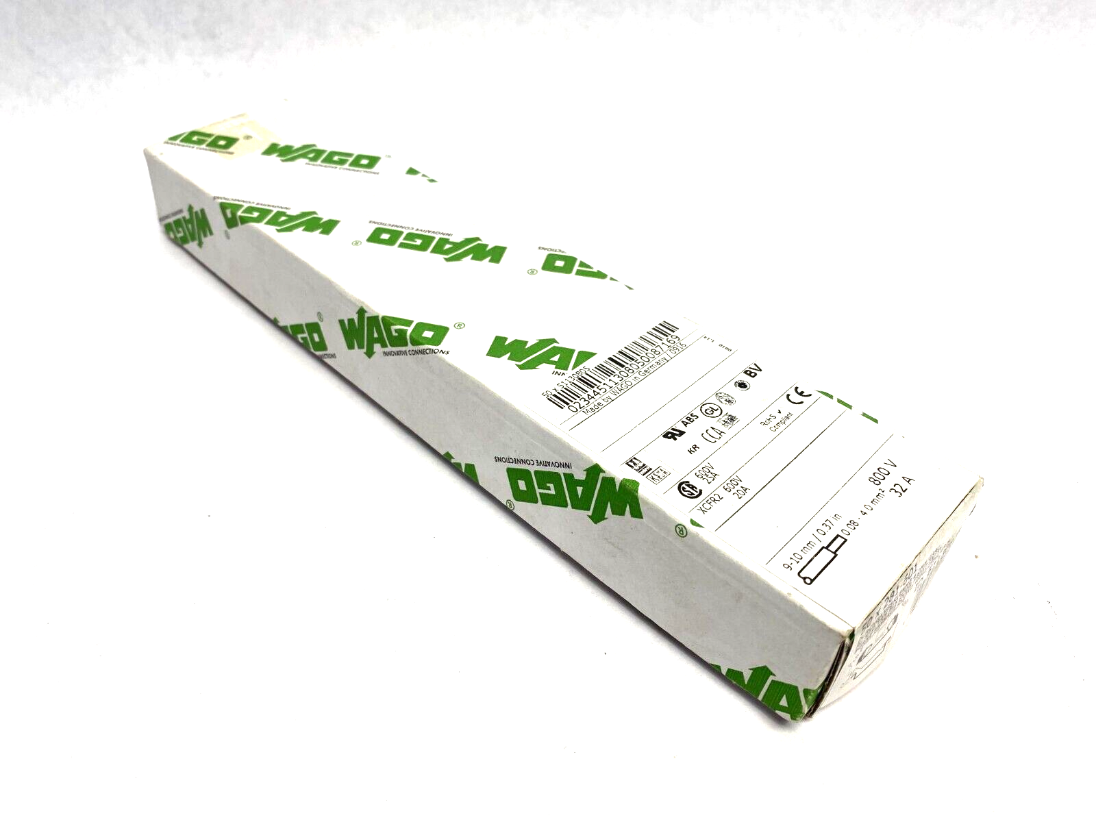 Wago 281-601 Feed-Through Terminal Block 2-Conductor GRAY BOX OF 50 - Maverick Industrial Sales