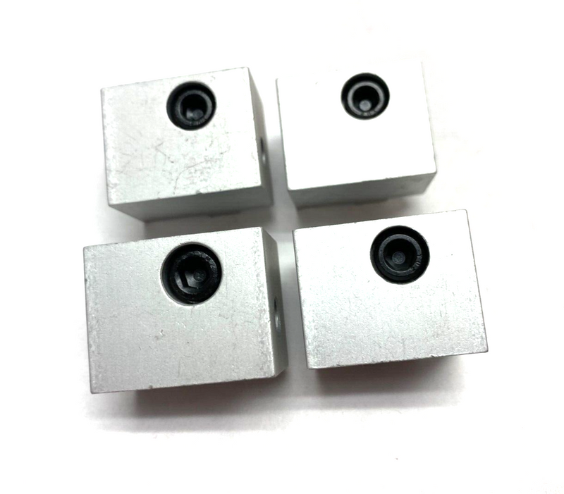 80/20 2425 Aluminum Panel Mount Block 15 Series LOT OF 4 - Maverick Industrial Sales