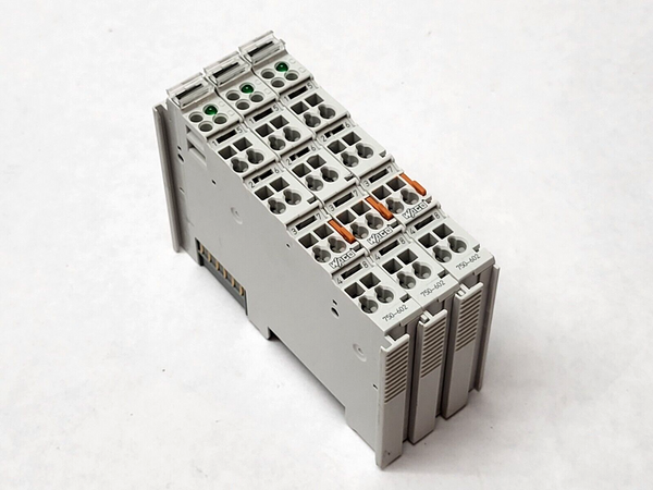 Wago 750-602 Input Output Module 8-Channel LOT OF 3 - Maverick Industrial Sales