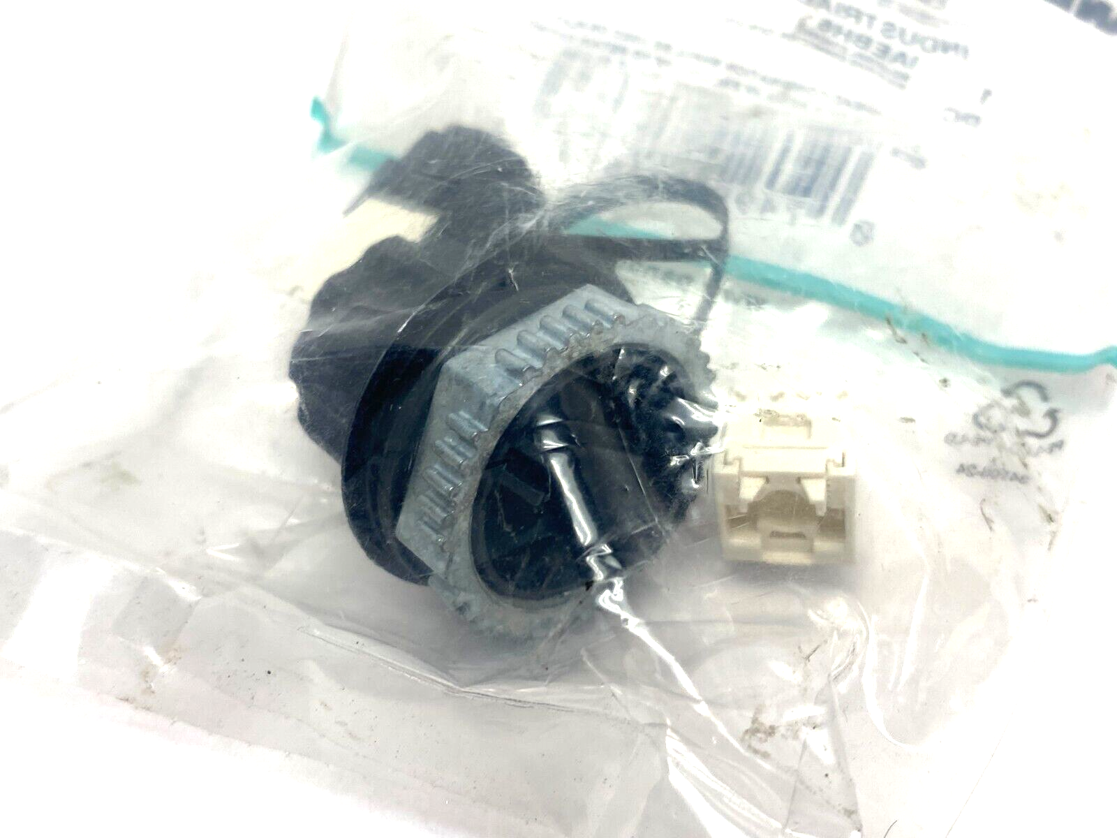 Panduit IAEBH6 Cat6 Coupler Bulkhead Panel Connector w/ Cover - Maverick Industrial Sales