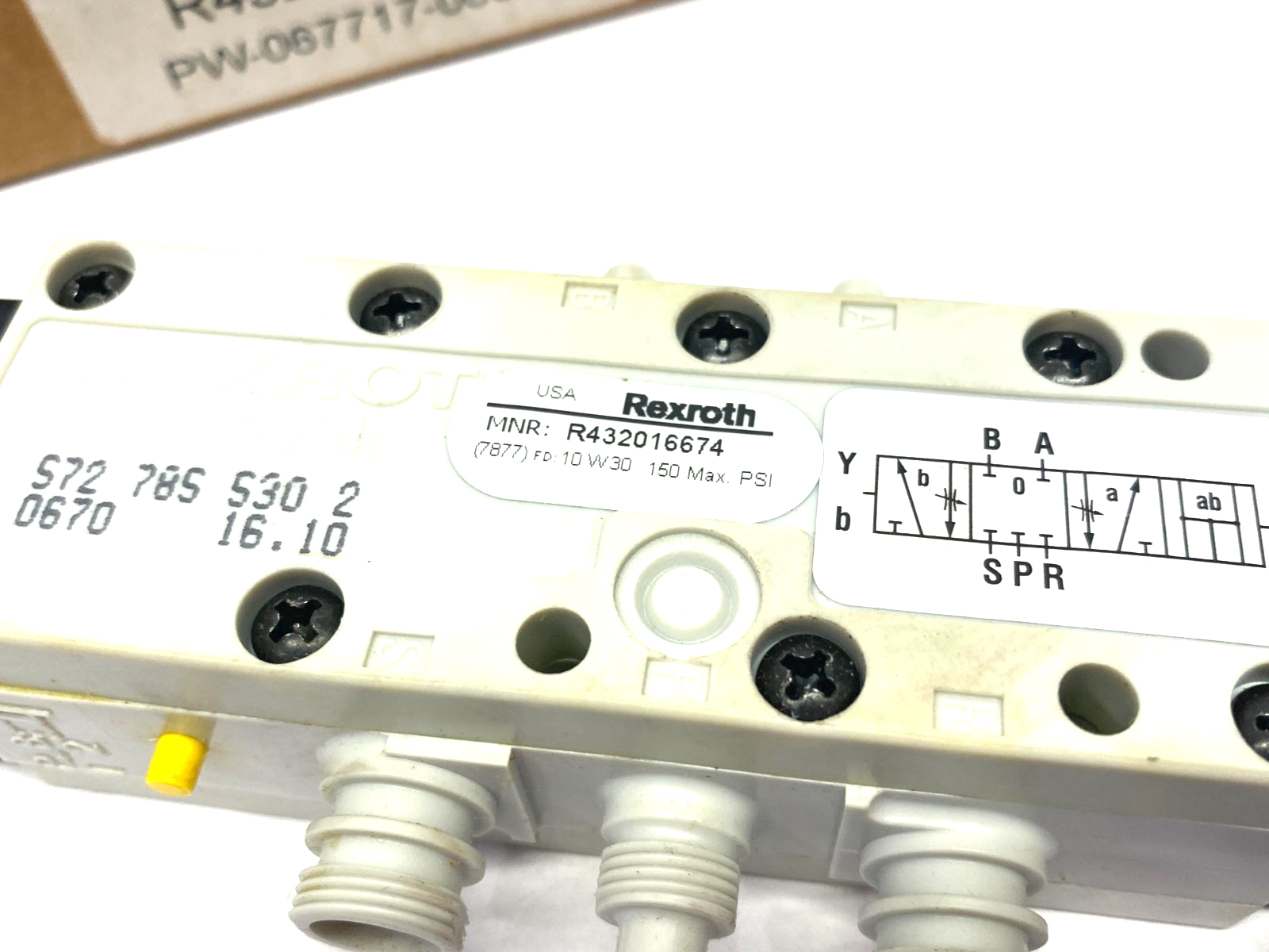 Bosch Rexroth R432016674 Double Solenoid Valve 5/3 - Maverick Industrial Sales