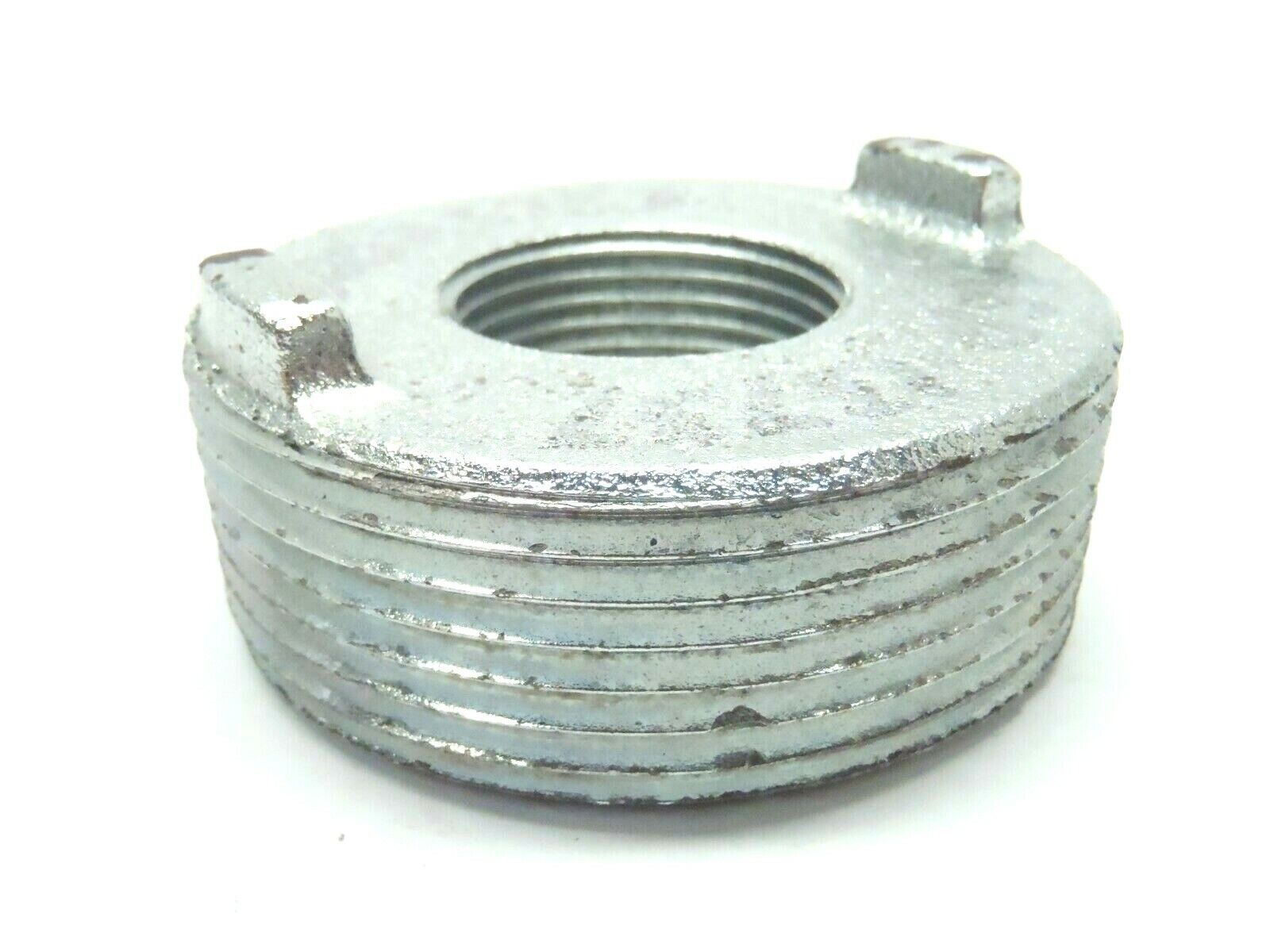 OZ Gedney RB-339 Reducing Bushing Threaded Malleable 2-1/2" x 1" Inch - New - Maverick Industrial Sales