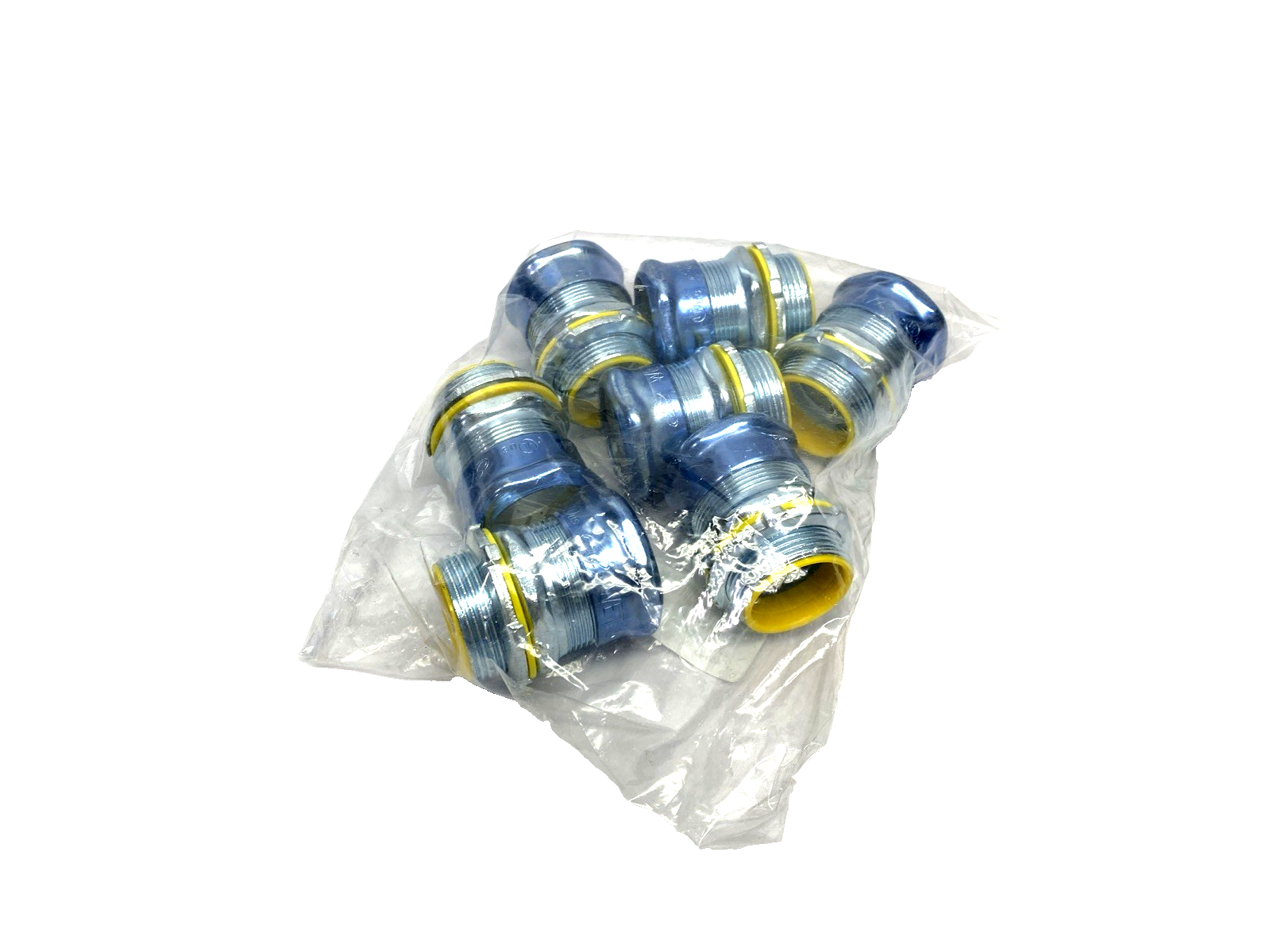 2915RT | Raco EMT Compression Conduit Connector, Raintight WETLOC 1-1/4", LOT OF 7 - New – Open box - Maverick Industrial Sales