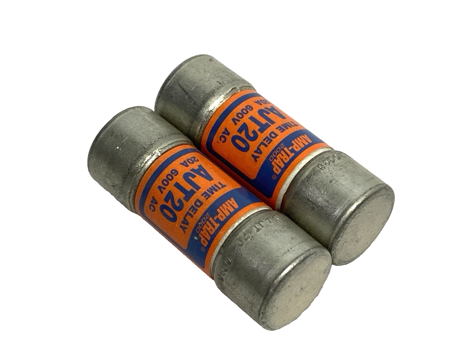 Gould Shawmut AJT20 Amp-Trap Dual Element Time-Delay Fuse 600VAC 20A LOT OF 2 - Maverick Industrial Sales