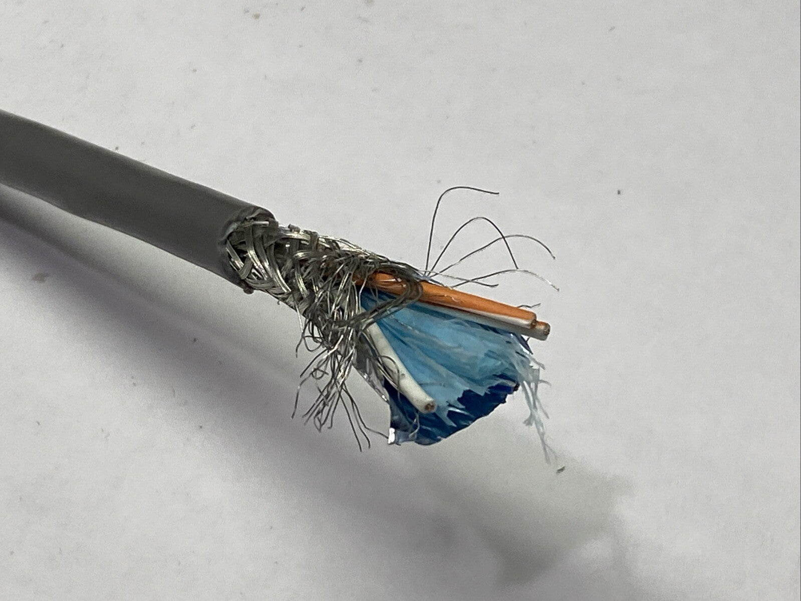 Alpha Wire 6222C Communication And Control Cable 2/PR 24AWG PVC Gray 650FT Spool - Maverick Industrial Sales