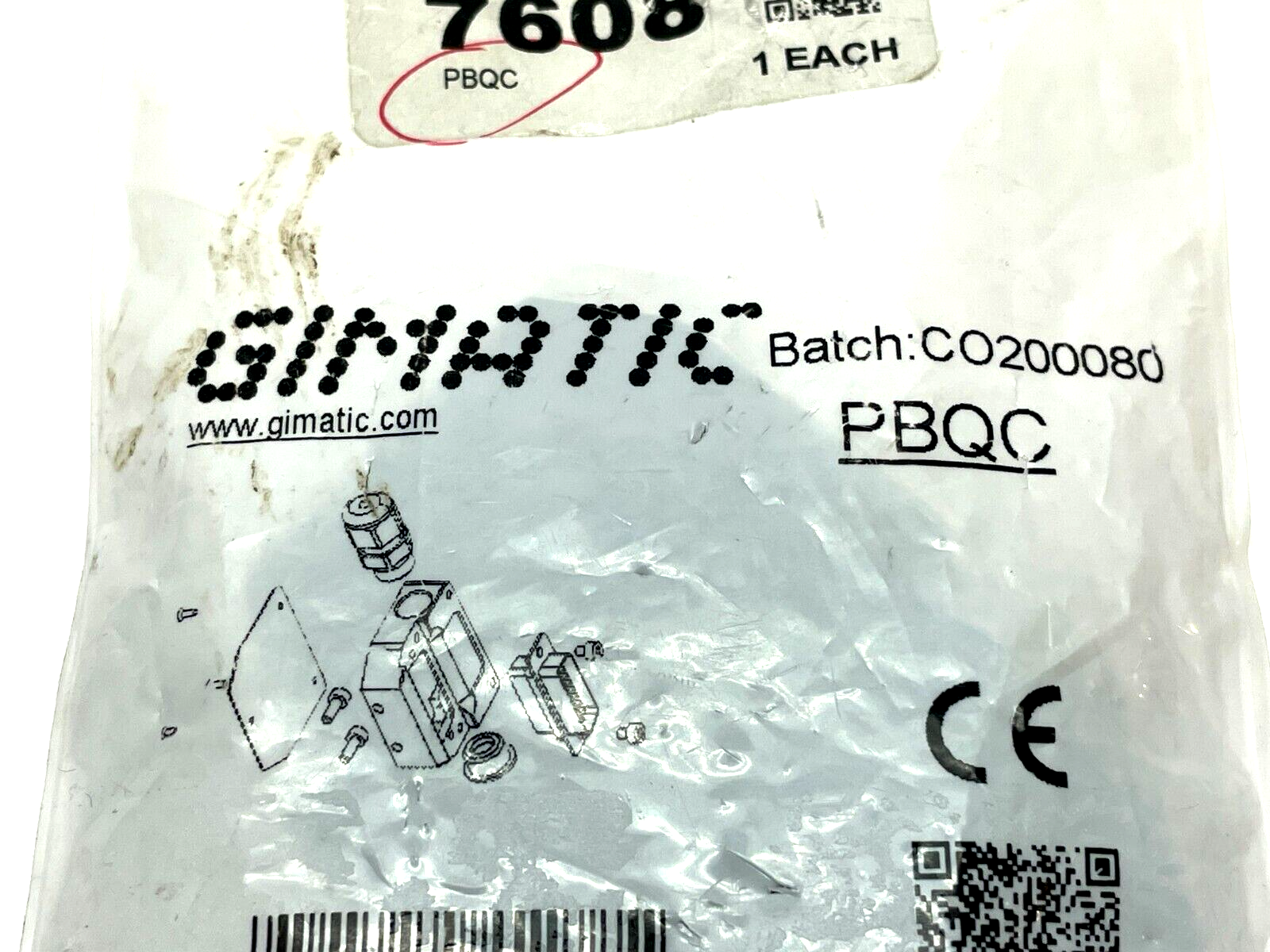 EMI Gimatic PBQC 15-Pin Male Connector 7608 - Maverick Industrial Sales