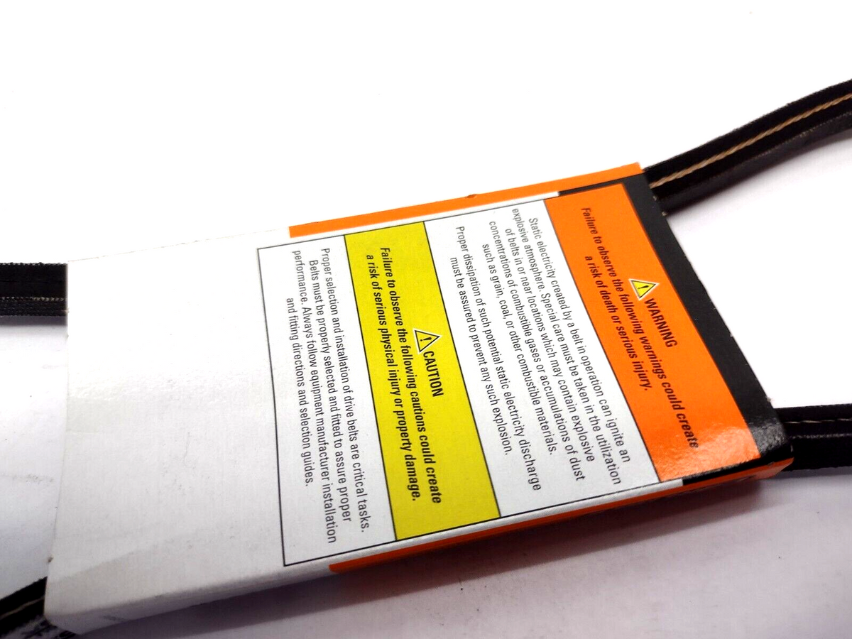 3L290R | Timken Carlisle V-Belt Durapower II EPDM FHP 785201422386 4916 - New - Maverick Industrial Sales