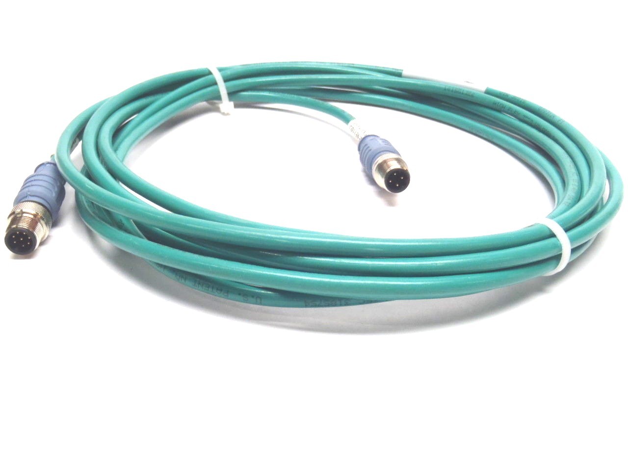 Turck RSCD 4410-5M Eurofast Cordset Dbl-Ended M12 4-Pin to M12 8-Pin U2-20787 - Maverick Industrial Sales