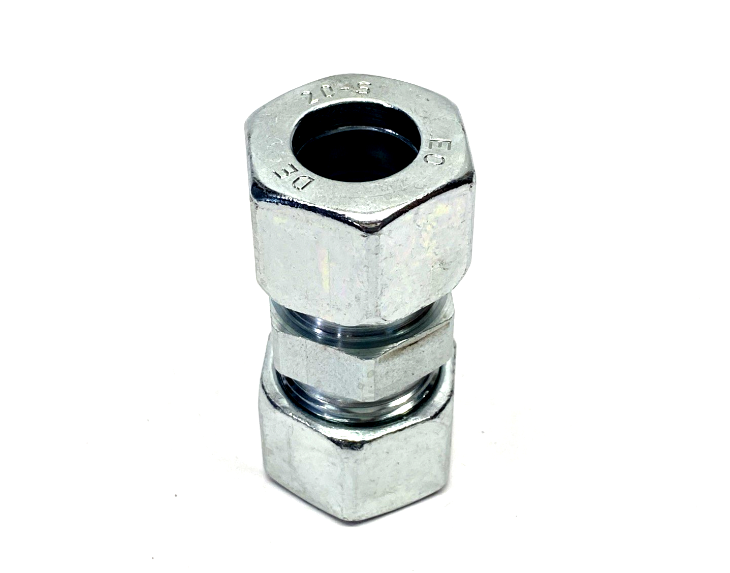 Parker G20SCF Ermeto DIN Tube To Tube Fitting 20mm Tube O.D. - Maverick Industrial Sales