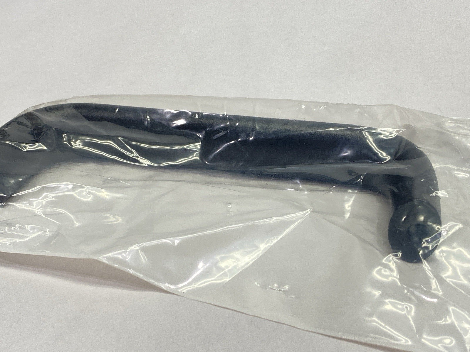 5190A23 Oval Pull Handle Unthreaded Hole Black Aluminum 6-7/16" Center To Center - Maverick Industrial Sales
