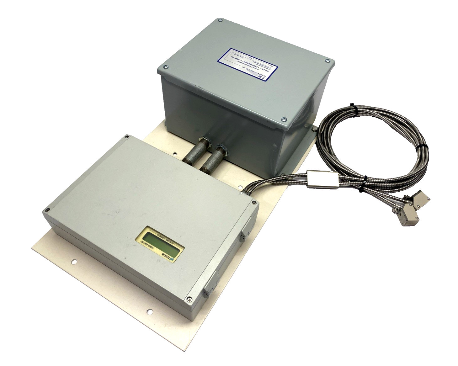 Flexim Flexus ADM 7407 Ultrasonic Flowmeter With CDQ2N52 Clamp-On Transducer - Maverick Industrial Sales