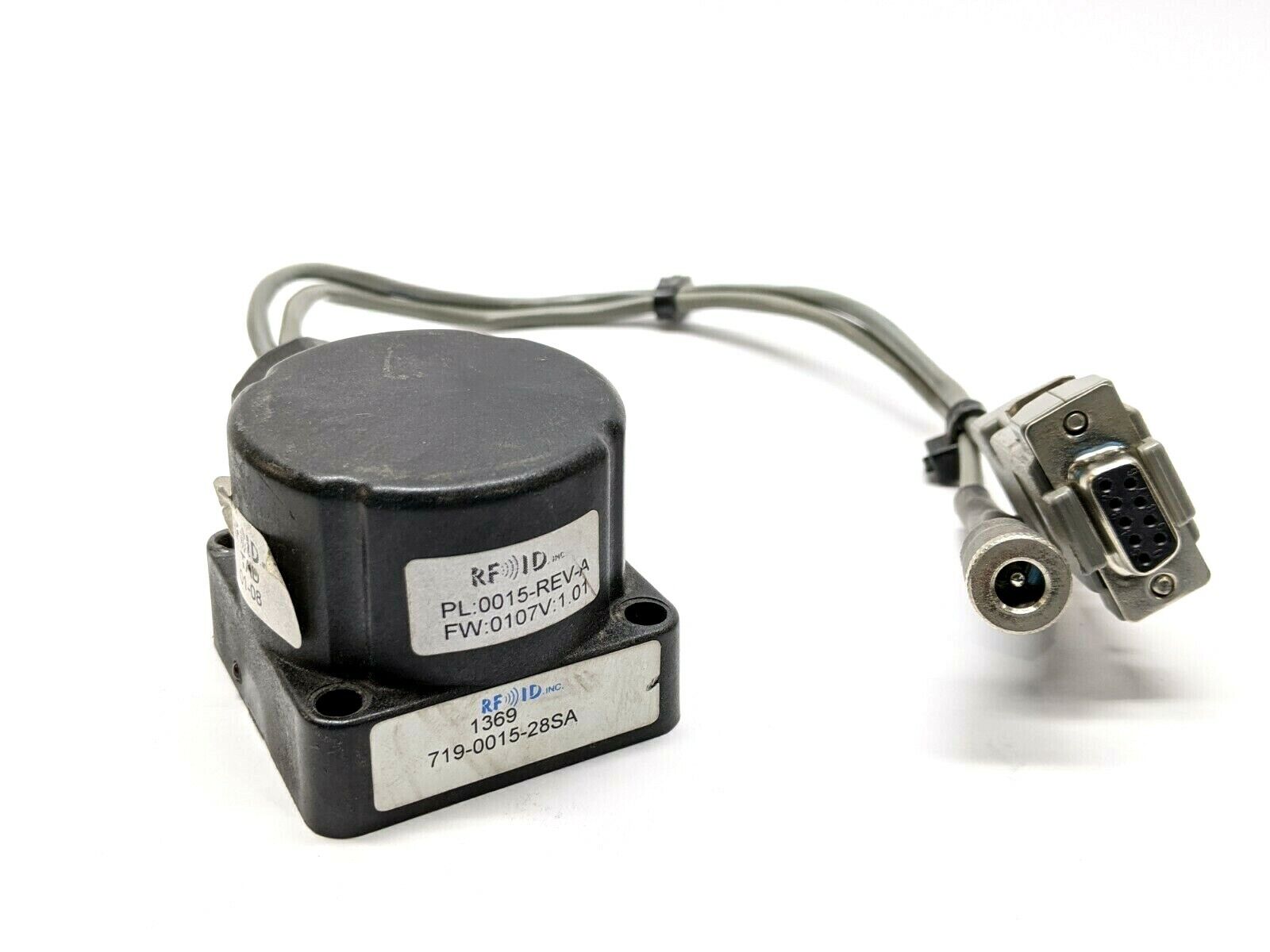 RFID 719-0015-28SA Radio Frequency Hockey Puck Antenna 148KHz w/ Wiring - Maverick Industrial Sales