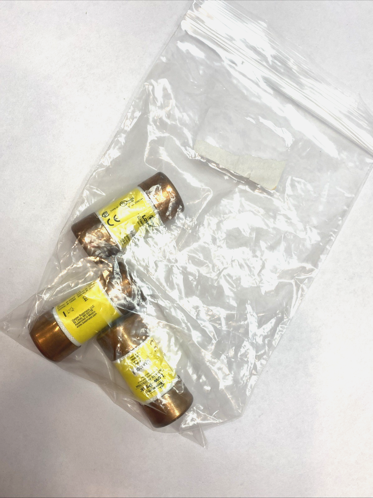 Bussmann LPJ‑45SP Low-Peak Time‑Delay Fuse 600 VAC LOT OF 3 - Maverick Industrial Sales