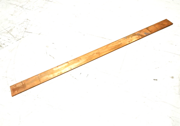 Solid Copper Bus Bar 3/8" Thick x 4" Wide x 66" Length - Maverick Industrial Sales