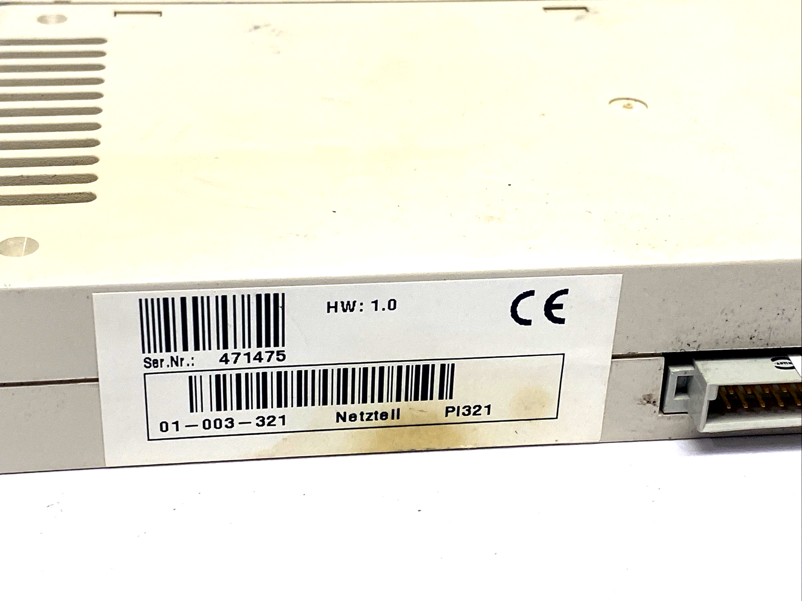 01-003-321 | Sigmatek PI 321 I/O Module - For parts or not working - Maverick Industrial Sales