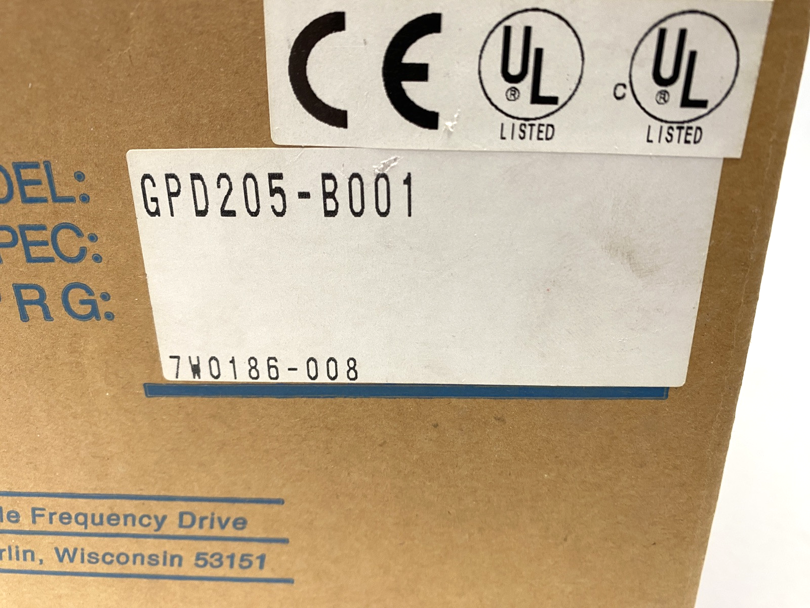 Magnetek GPD205-B001 AC Inverter Drive Motor Controller 3-Phase - Maverick Industrial Sales